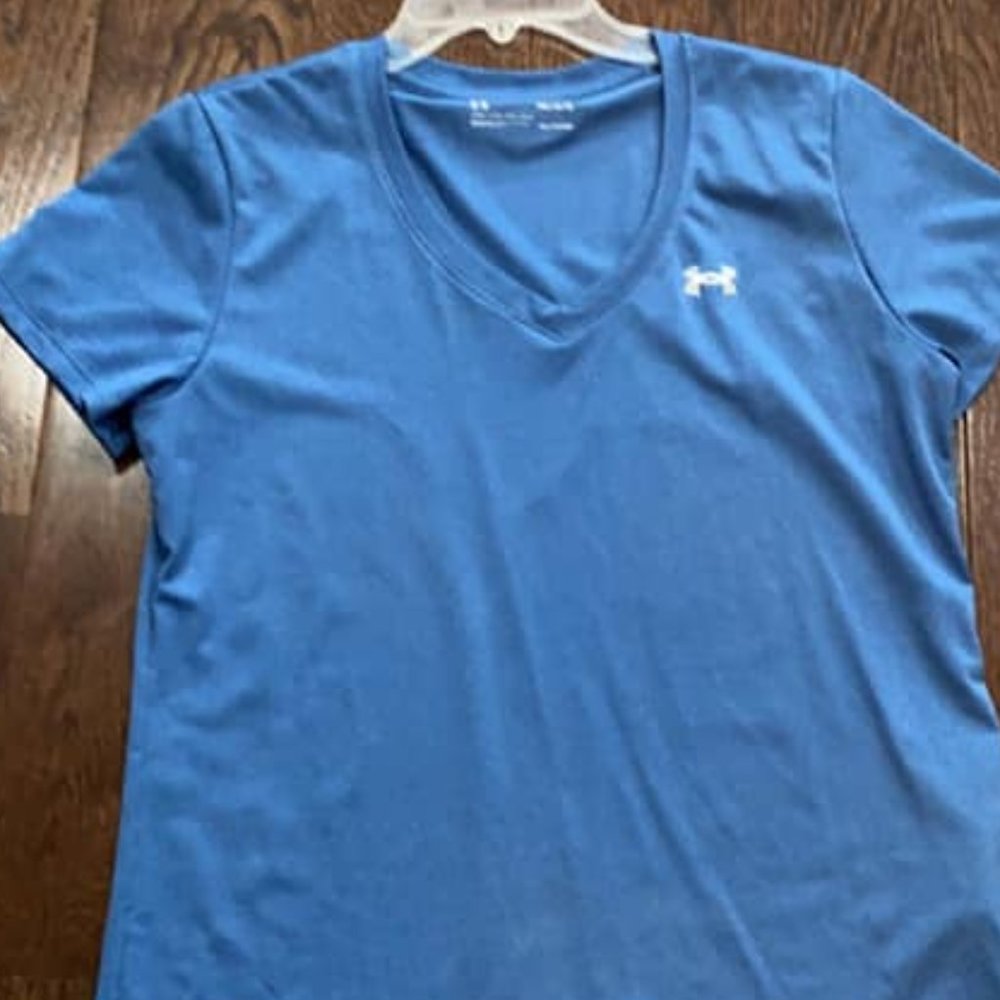 Blue Under Armour Silky Tshirt